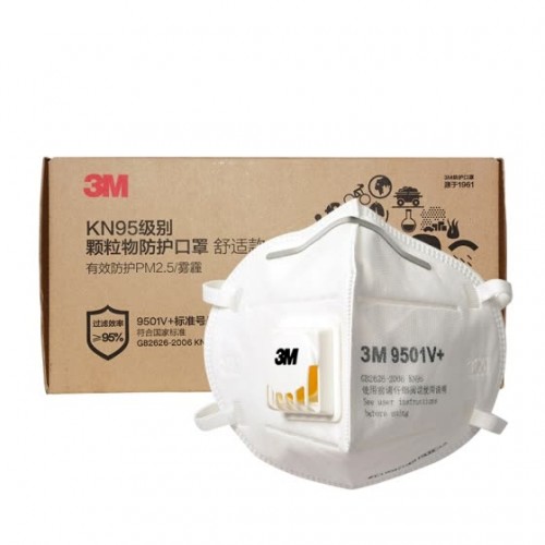 3M KN95 9501V+ Mask [Original - Imported]